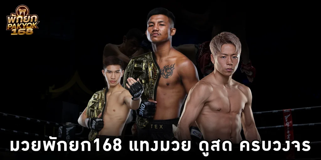 มวยพักยก168